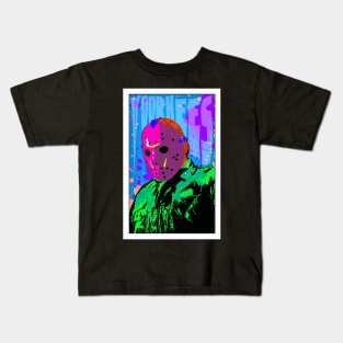 Psychadelic Voorhees 3 Kids T-Shirt